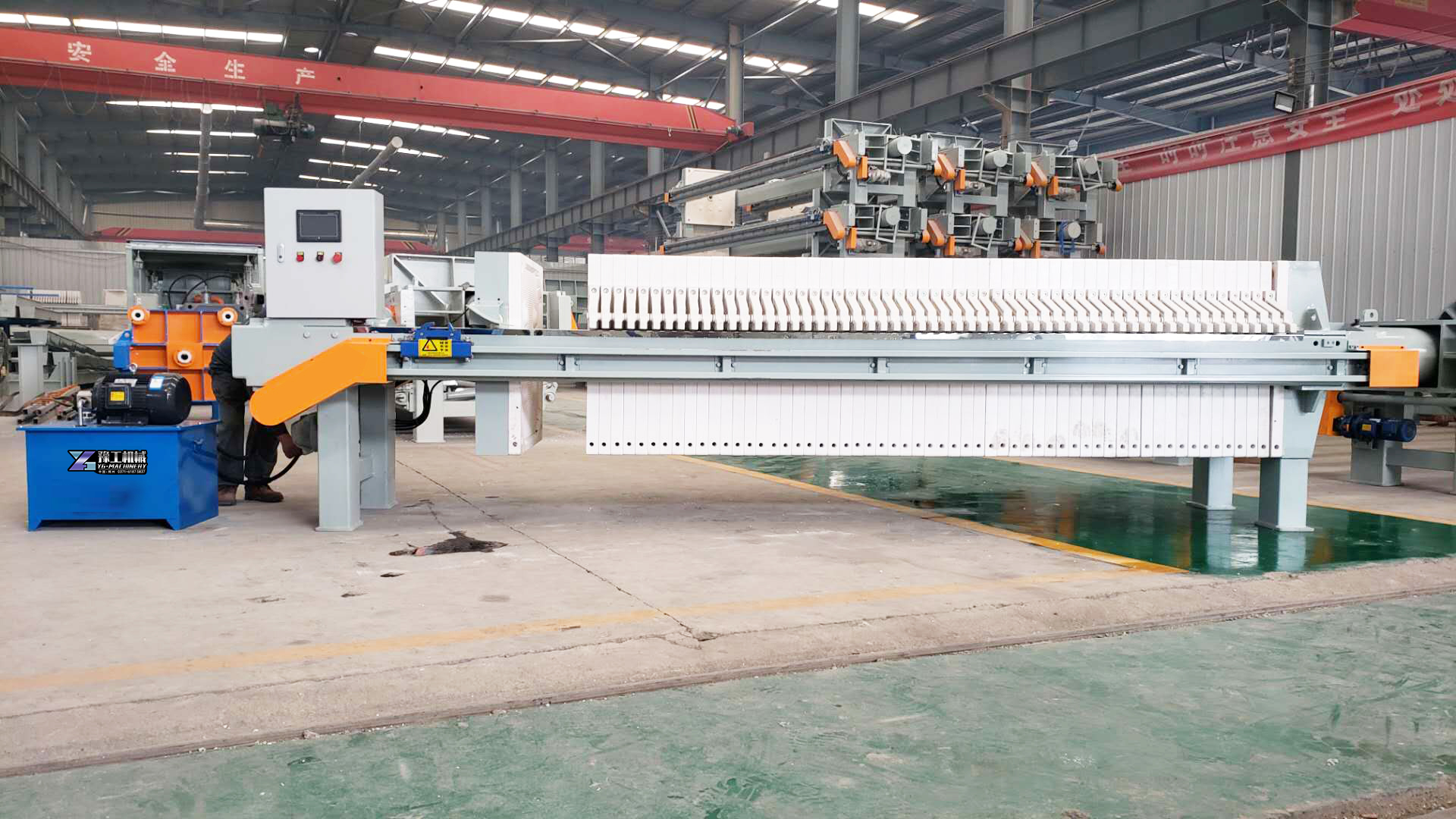 豫工板框壓濾機φ1000型 豫工板框壓濾機φ1000型